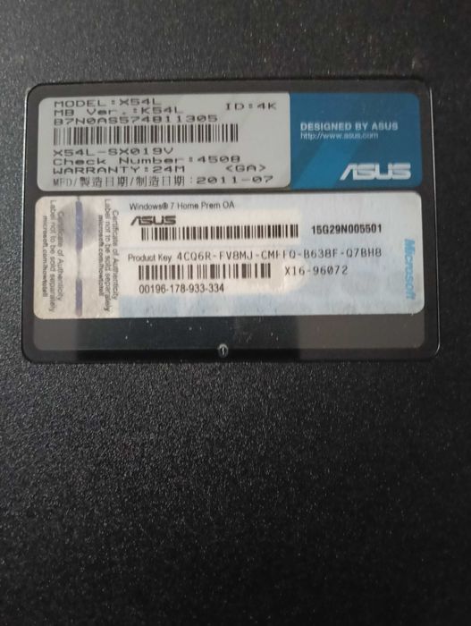 Portátil ASUS semi,novo