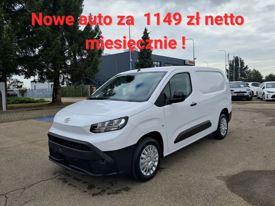 Toyota Proace CITY VAN LONG  3 lata gwarancji ! za 1 149 zł miesięcznie ! od ręki !