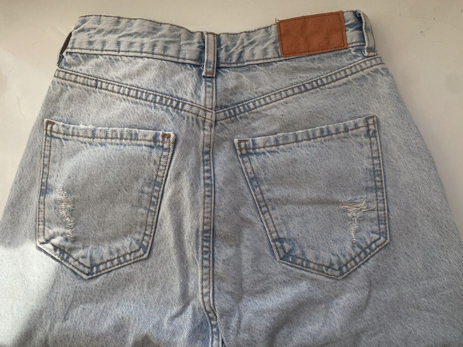 Джинсы zara mom 32 размер
