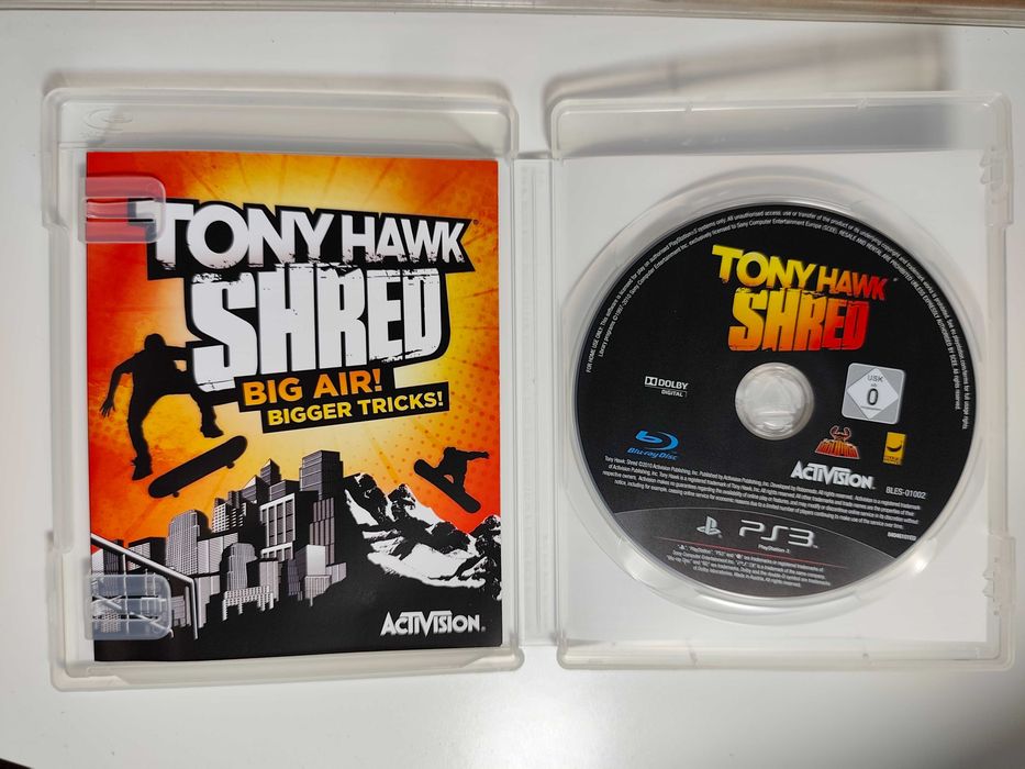 Tony Hawk Shred + Skateboard - Playstation 3 PS3