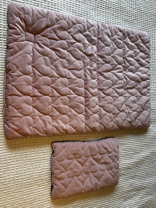 Zestaw do wózka kołderka poduszeczka LaMum handmade