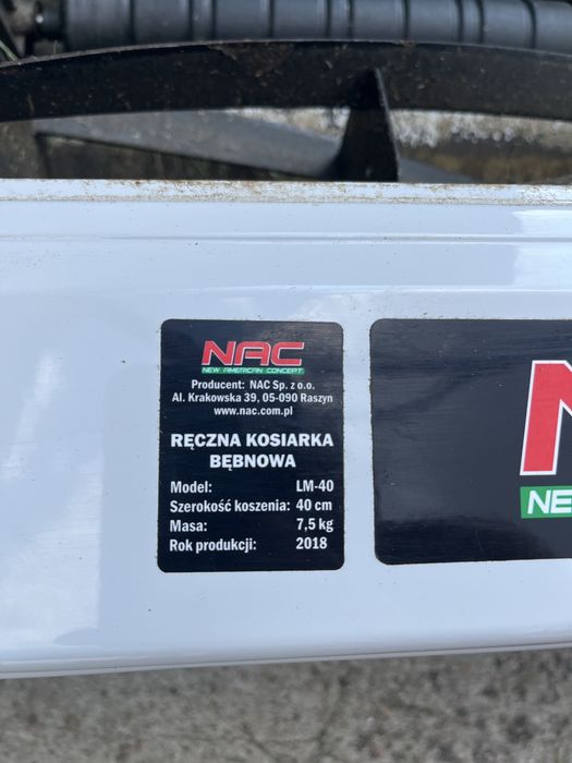 Ręczna kosiarka bębnowa NAC