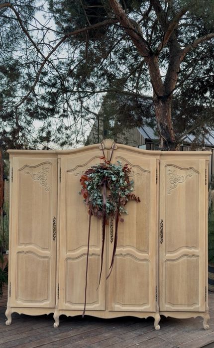 Dębowa szafa , ludwikowska szafa - stan surowy