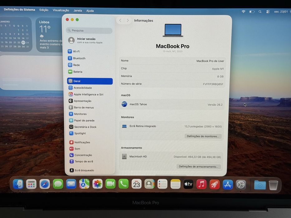 Macbook Pro M1 - 512gb