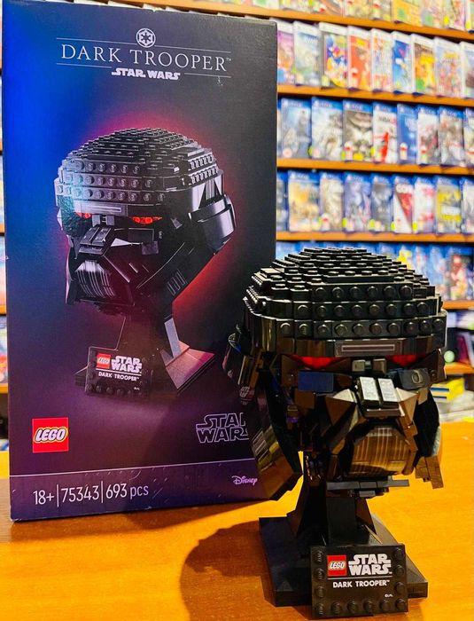 Klocki LEGO 75343 Hełm Mrocznego Szturmowca STAR WARS DARK TROOPER