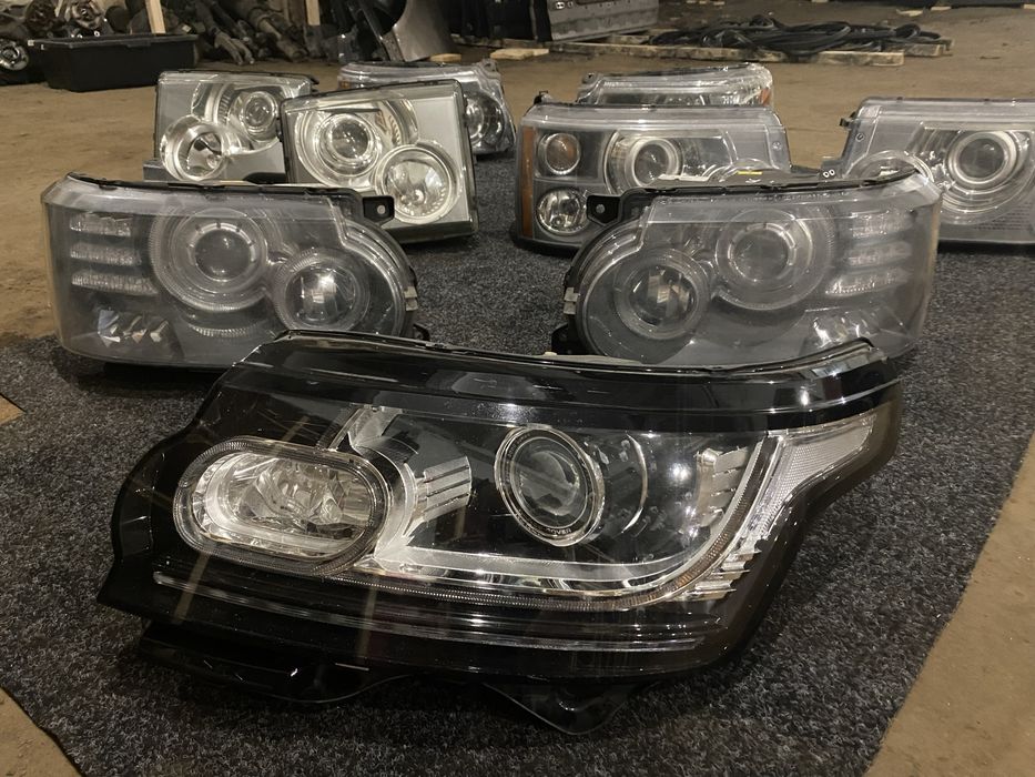 thumbnail image 2 of EU AUTO PARTS LED Front Fog Light Lamps For Land Rover Range Rover Sport L320 L405 L322 (2010-2013) – Cold White, Chrome 2 of 3