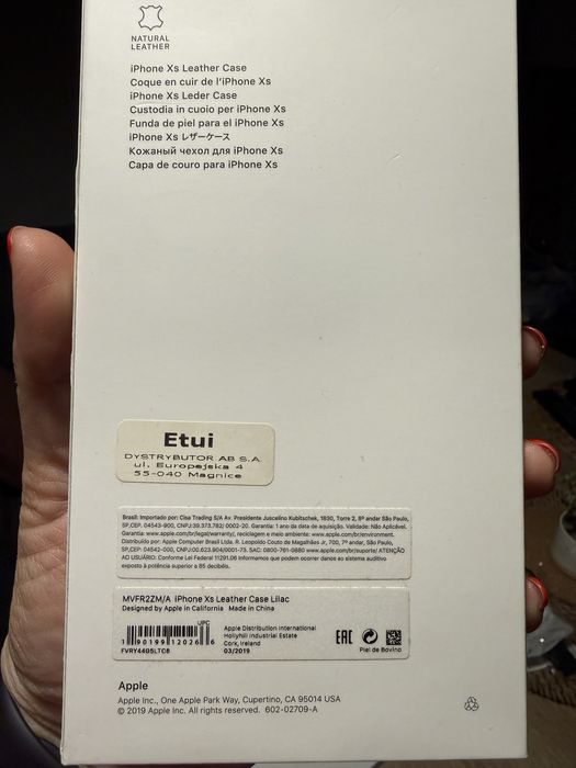 Apple Iphone XS  etui, pokrowiec , oryginalny , nieużywany, polecam