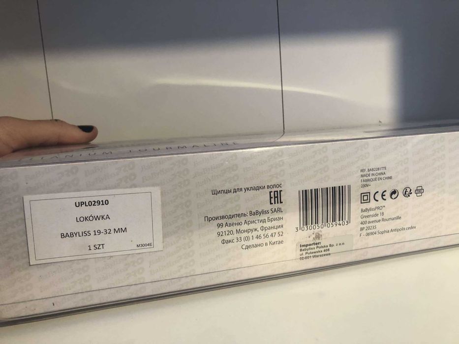 Lokówka BaByliss PRO Curling Iron 2281TTE