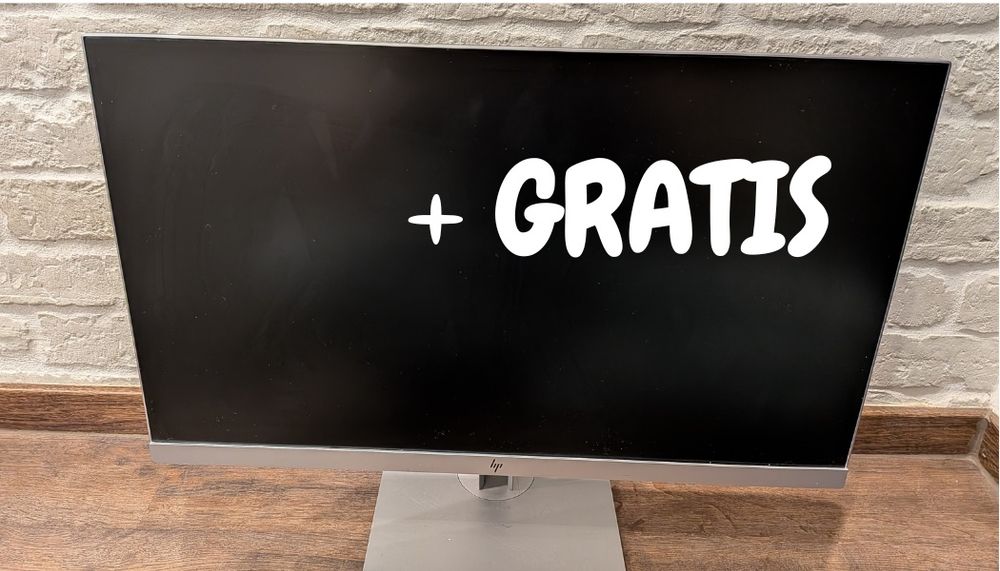 Monitor HP E243 23,8" Full HD IPS 60Hz + kabel HDMI GRATIS