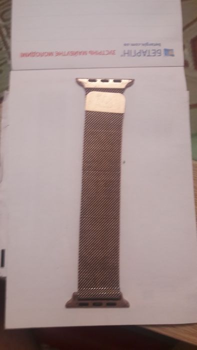 Металевий Ремінець для Apple Watch міланська петля