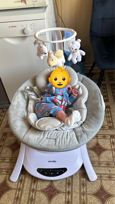 Заколисуючий цент Carrello CRL-10305 Adora ice grey