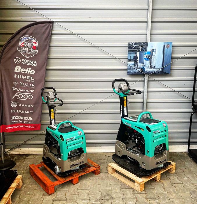 Zagęszczarka MIKASA MVH 209, 217 kg Honda GX 270 Nowa , FV, 37 kN , Gwarancja , płyta 60 cm