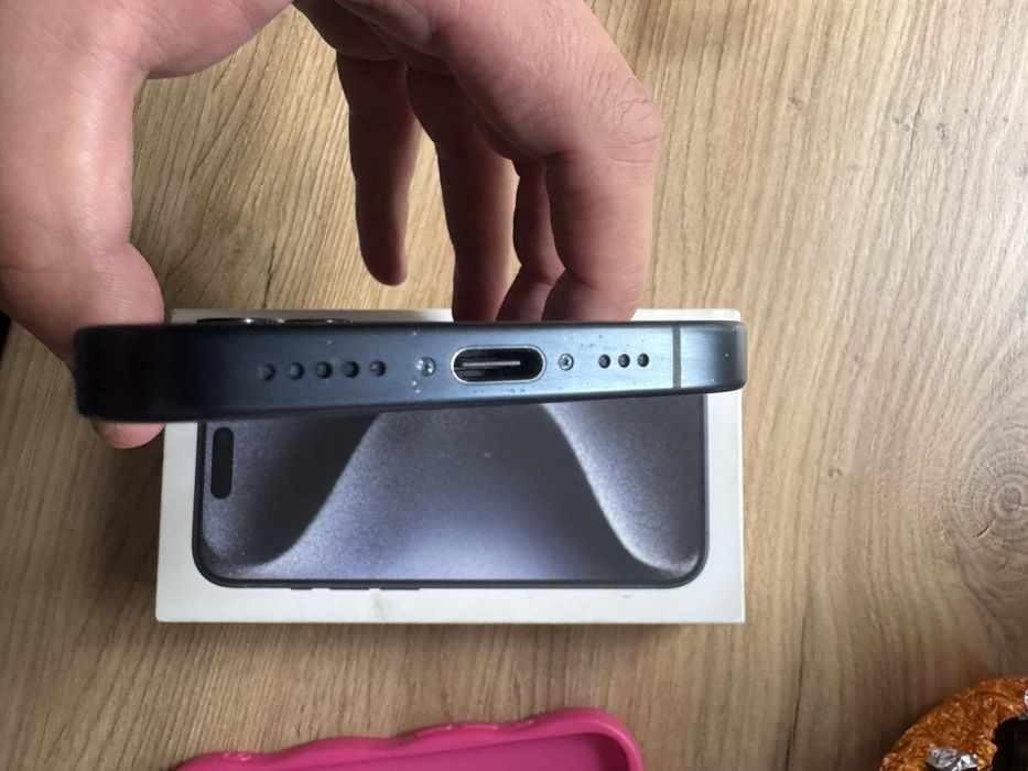 Iphone 15 pro max 256gb Blue Titanium stan bdb