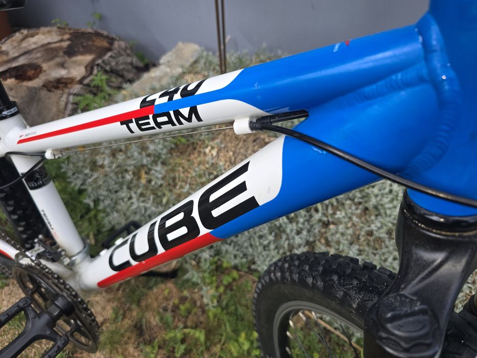 CUBE – firmowy rower górski  – amortyzator przód , koła 24 cale