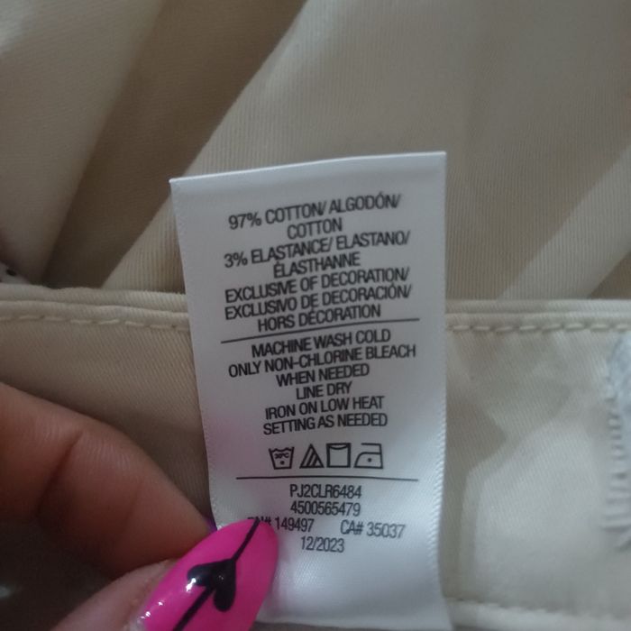 Kremowe spodenki bawełniane S marki Joe's Jeans