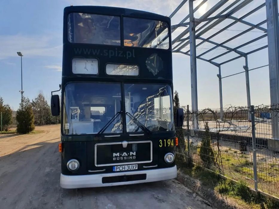Foodtruck, MAN Autobus piętrowy