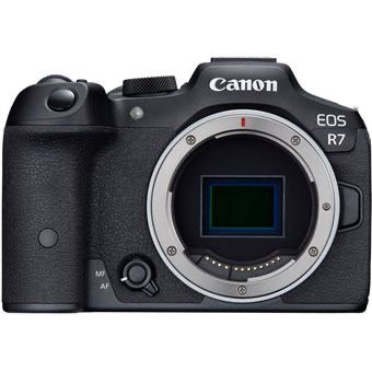 Canon R7 (com adaptador de lentes)