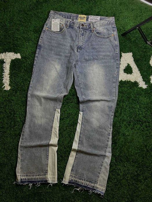 Джинси Gallery Dept flared світлі S–M–L