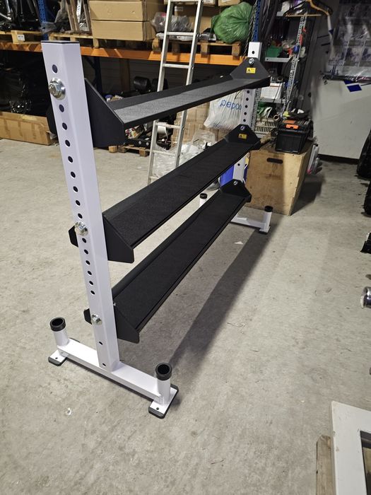 Stojak 3 poziomy Hammer Strength  na ketlebell ketlle piłki Nowy