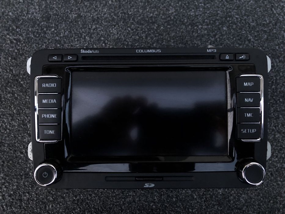 Магнітола, Навігація Skoda A5, SuperB 2 COLUMBUS Rns 510 3T0