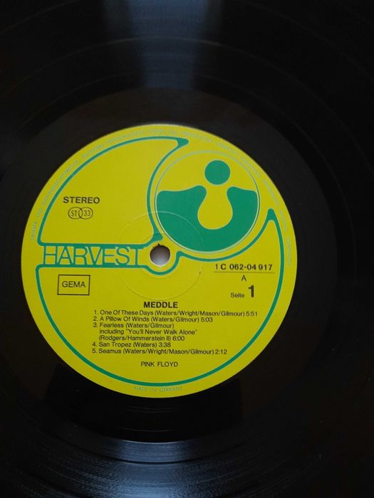 Pink Floyd – Meddle, 1971, płyta winylowa