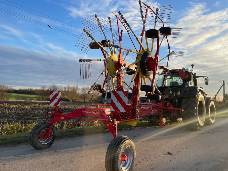 Zgrabiarka Dwukaruzelowa Pottinger EuroTop 881 swadro liner