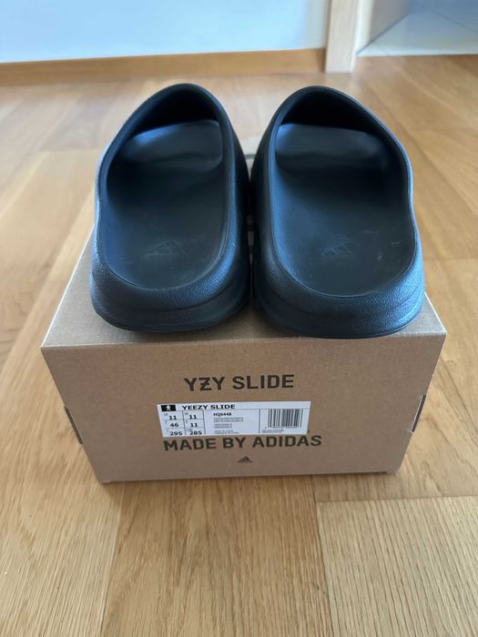 Klapki Adidas Yeezy Slilde Onyx 46 Czarne