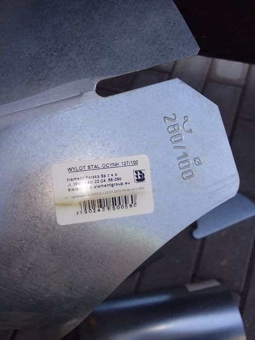 Kształtki rynnowe nowe tanio