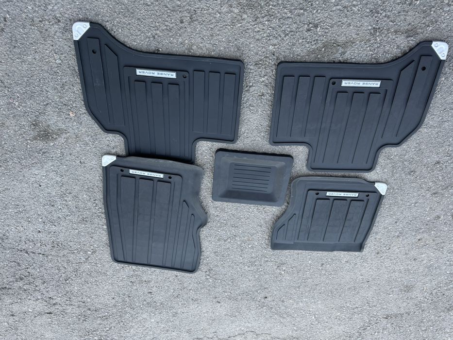 Комплект оригінальних гумових ковриків range rover l405