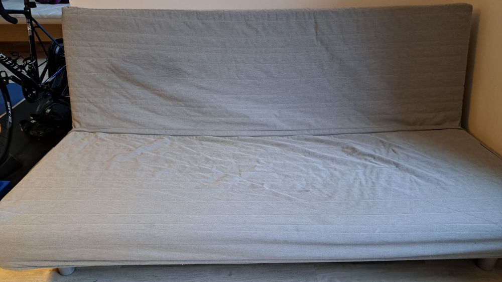 Kanapa rozkładana sofa beddinge nyhamn z pojemnikiem