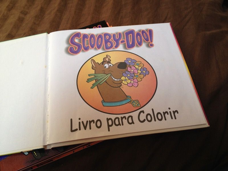 Scooby-Doo! - Caixa de Livros para Colorir