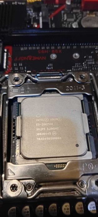 комплект на 2011v3 + 2667v4 3.5mhz 8\16 + ddr4 16gb 2666 в 4 канале