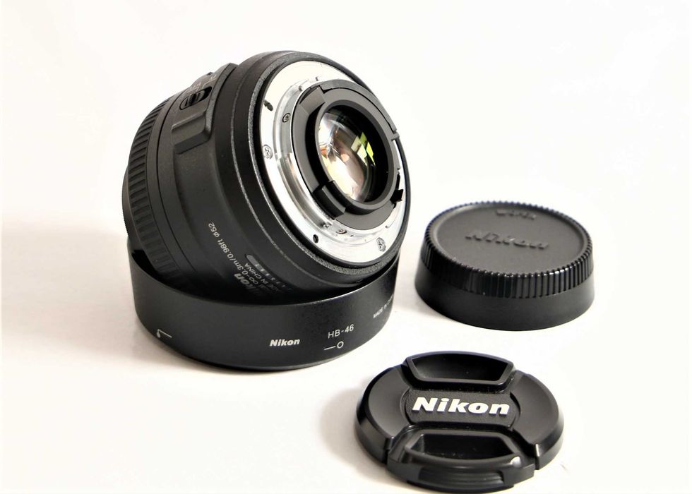 Lente Nikon AF-S 35mm f\1.8 objetiva em excelentes condições