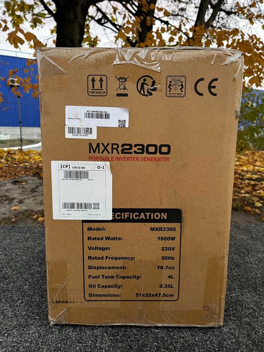 Інверторний генератор MXR 2300