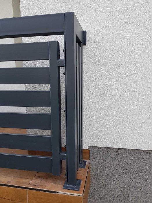 Balustrada balkonowa, stalowa, barierka