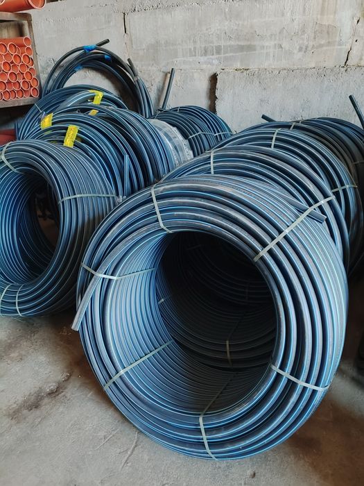 Труба ПЕ для автополиву (PN6, PN10). Діаметри 20-63 мм