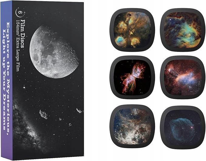 6x dyski do projektora nieba gwiazd ainael galaxy kosmos nebula 6