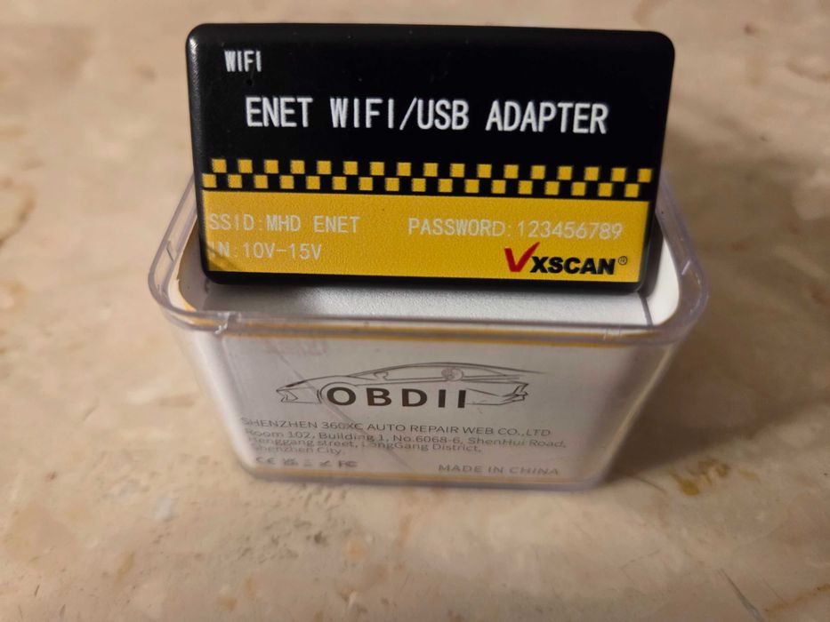Interfejs diagnostyczny ENET USB WIFI E-SYS