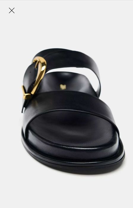 Шльопанці чорні zara 36