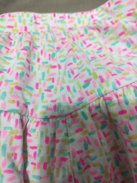 Saia de roda colorida