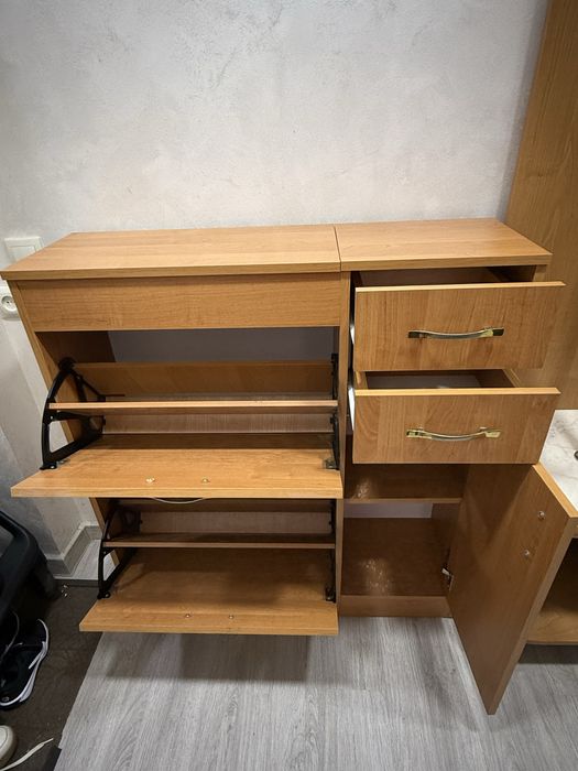 Прихожая в коридор + обувная полка