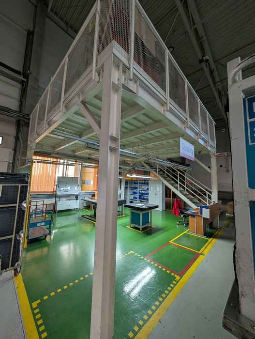 Antresola magazynowa 6m/6m plus chody kompletna