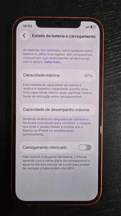 iPhone 12 Vermelho 64GB – Ótimo estado