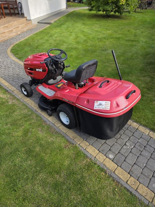 Traktorek kosiarka z koszem MTD Briggs&stratton