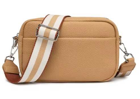 Torebka Crossbody na ramię z zamkiem