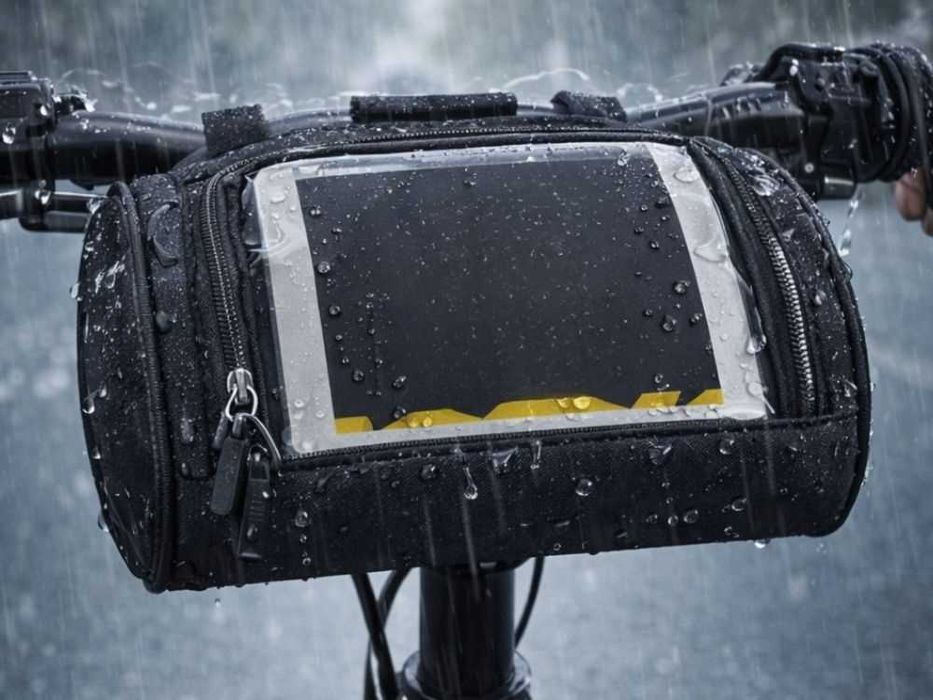 Etui torba rowerowa na telefon na kierownicę wodoodporna