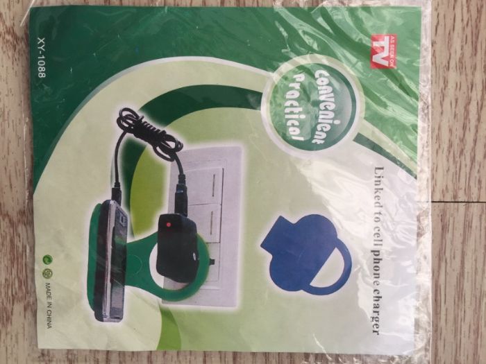 Suporte de tomada para telemóvel - Novo