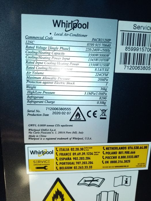 Klimatyzator Whirlpool