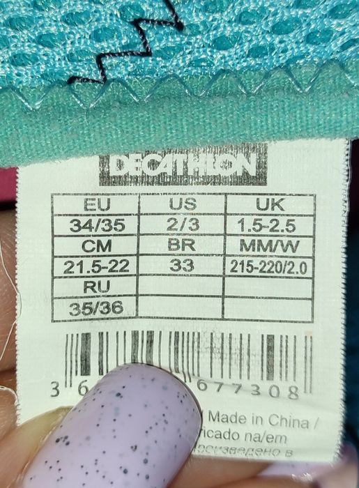 Buty do wody pływania na plażę Decathlon Tribord 34/35