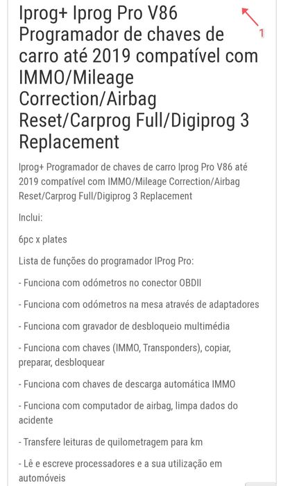 Programador auto 
Programador Cha